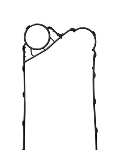 A4S Уплотнение пластины EPDM